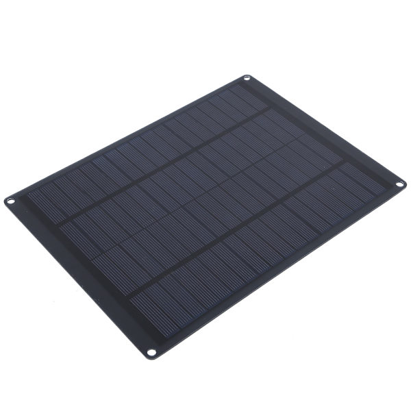 18V 5.5W Bærbart Polykrystallinsk Silicium USB Solcellepanel til Udendørs Opladning