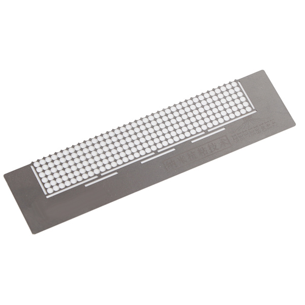 Rhinestone Maleri Tegning Lineal Dot Drill Rhinestone Broderi Mesh Lineal Rustfrit Stål Lineal Værktøj