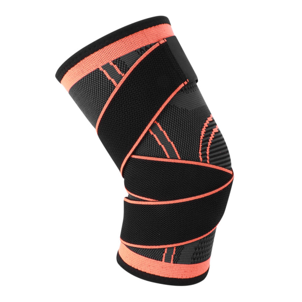 Sport Kompression Knækappe Strik Elastisk Støtte Bandage Antiskrid Beskyttende Gear Knækappe Beskyttende Gear L