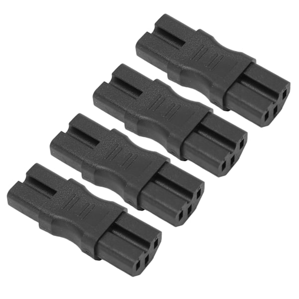 4 kpl IEC320 C15 - IEC320 C15 virtajohdin - Ammattimainen raskas vakiotietokoneen virtajohdin