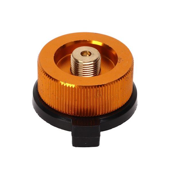 2 st Campingspisadapter Automatisk Avstängning Nylon Koppar Aluminiumlegering Lätt Bärbar Propangasadapter