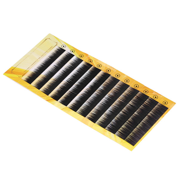 Mixed Black tekokulmakarvojen pidennys Fake Eyebrow Enhancer Yksittäiset kulmakarvat 5-8mm