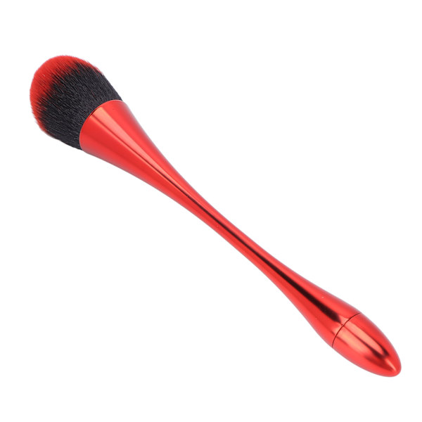 Blød hår løs pudder blush makeup børste moderigtig ergonomisk bærbar hjem salon negle støv børste