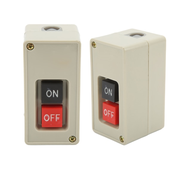 10 st 3-fas motoromkopplare 2 positioner självåterställning Power Press Button Switch för distributionslådor 380V 30A
