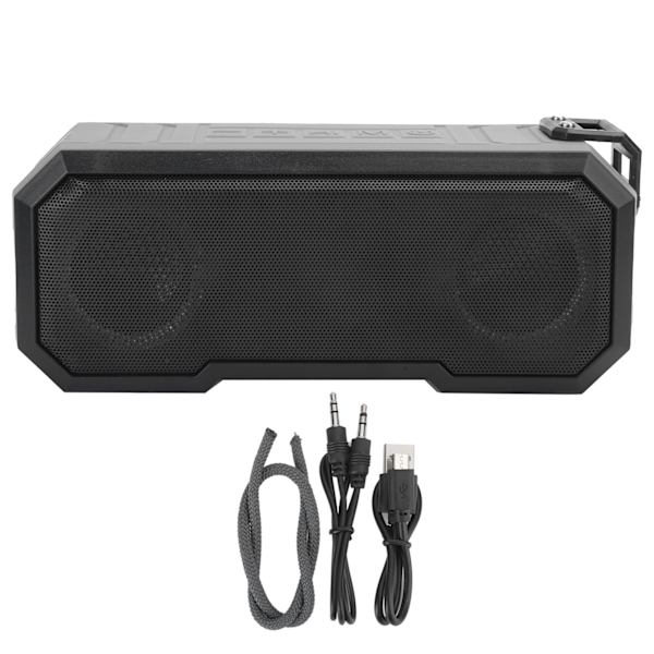 X8 True Wireless Bluetooth 5.0 Högtalare IPX7 Vattentät Ljusstark Utomhus SubwooferGrå