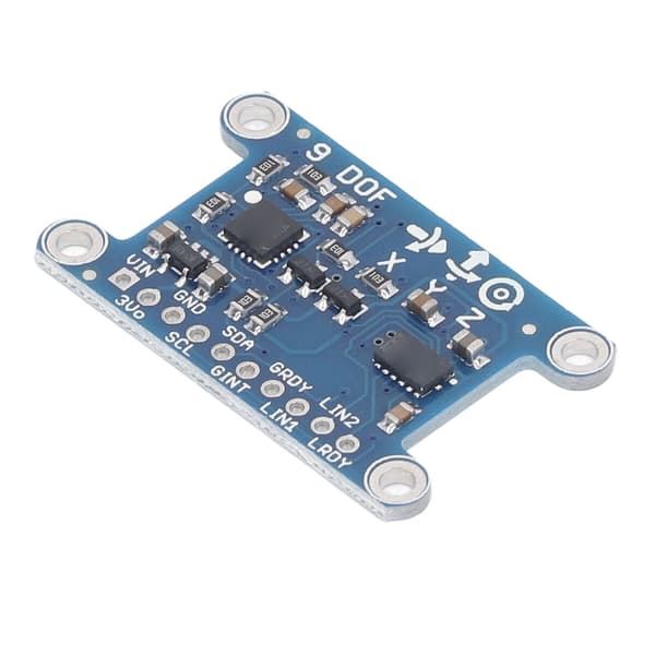 Gyroskopmodul 9 axlar Digital gyroskopsensor Kompass Magnetfält Vinkelhastighetsmodul 3-5V