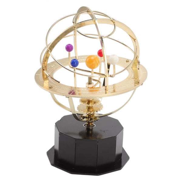 Grand Orrery Modell av Solsystemet Metall Solsystem Modell Dekorasjon for Tenåringer