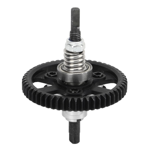 Differential Slipper Clutch 54T Aluminium Stål Differential Gear Slipper Clutch för Traxxas Slash 4x4 1/10 RC Bil Silver