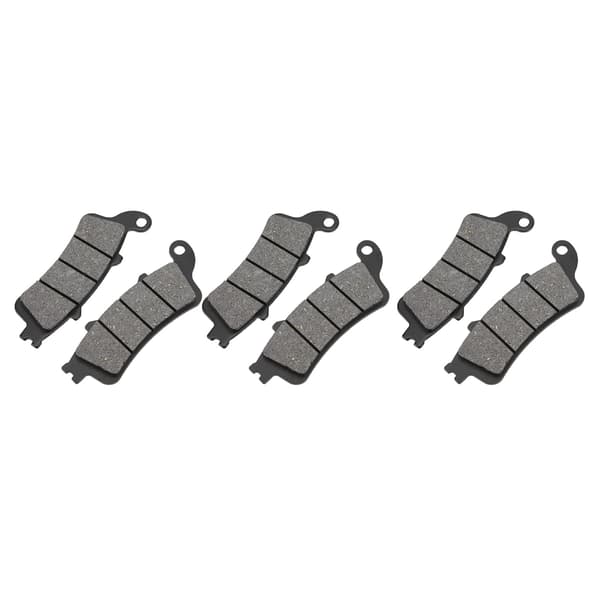 3 par motorcykelbromsbelägg fram bak modifiering ersättning för VFR750 1988-1997