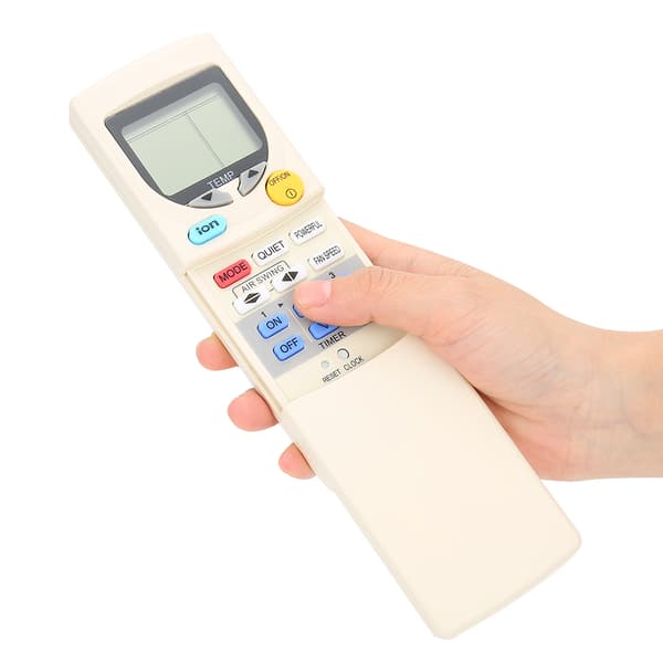 ABS Holdbar Hvid Aircondition Controller Fjernbetjening Tilbehør til A75C2604 uden batteri