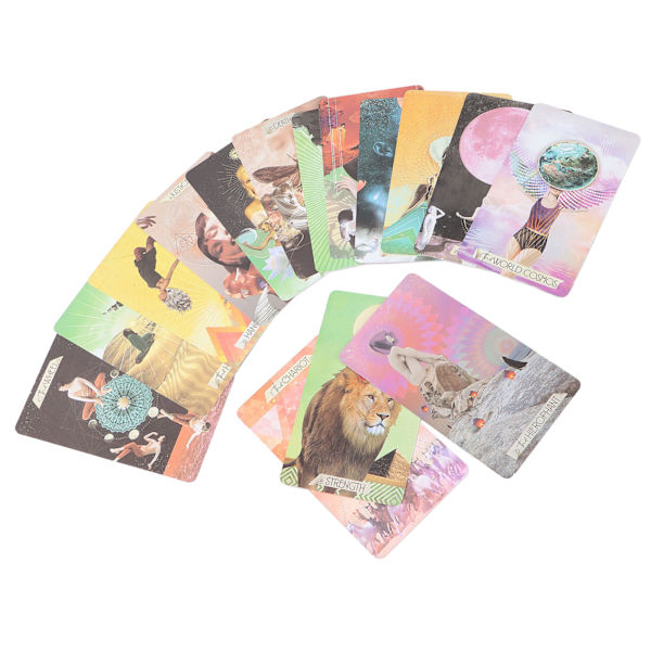 78-Deck The Muse Tarot Cards Divination Fate Forecasting Underhållningsbrädspel