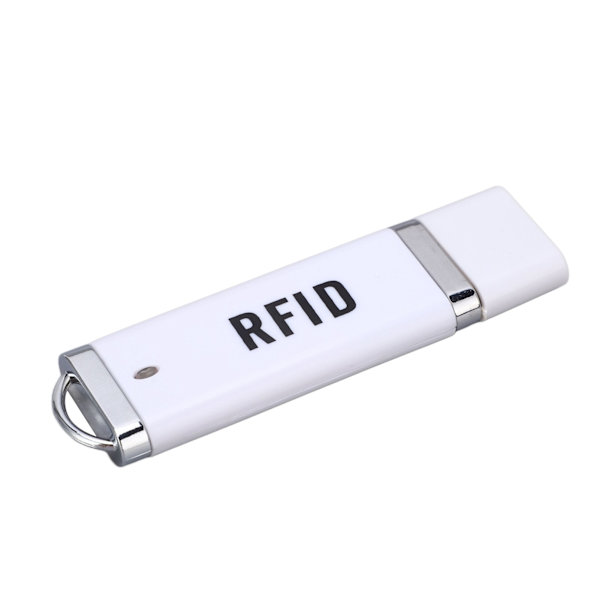 125KHz Bärbar RFID-läsare 5V 100MA U Disk Shape ID-kortläsare Plug and Play USB gränssnittsläsare för WIN för ANDROID