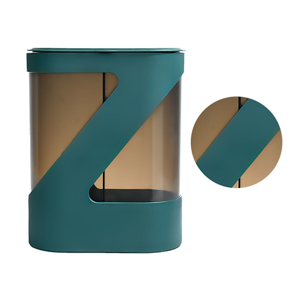 Paper Cup Holder Wall Mount Punch Free Large Capacity Disposable Cup Organizer Dispenser Dark Green