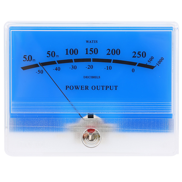 TN-90A-BGB-S0466 VU Meter Header Pointer Amperemeter Niveaumåler Lydeffektforstærker