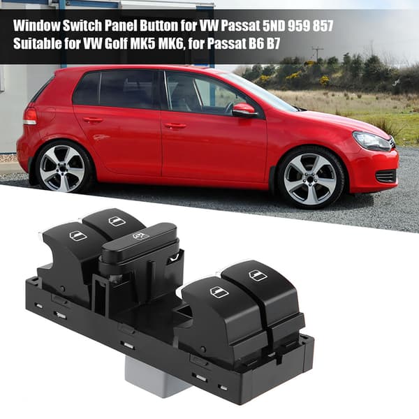 Vindusbryterpanelknapp for MK5 MK6 5ND 959 857