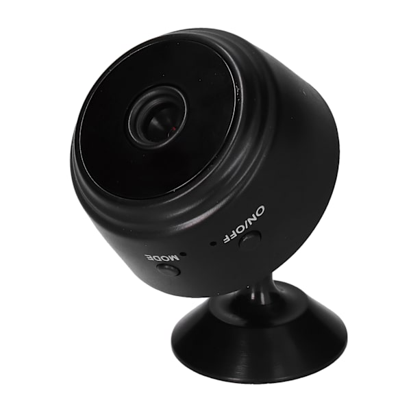 Webcam HD 1080P Langaton WiFi Etäkoti Ladattava Kamera Matkapuhelimelle Tabletille Musta