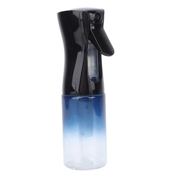 Sprayflaska återanvändbar gradient blå kontinuerlig spray för hårstyling rengöring trädgårdsskötsel hudvård 200 ml