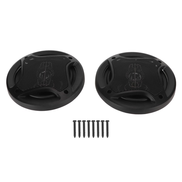 2 kpl 350 W koaksiaaliset auton kaiuttimet Lämmönpoisto 92 dB Herkkyys 4 Ohm Omni-suuntainen stereoääni autotorvi kuorma-autolle
