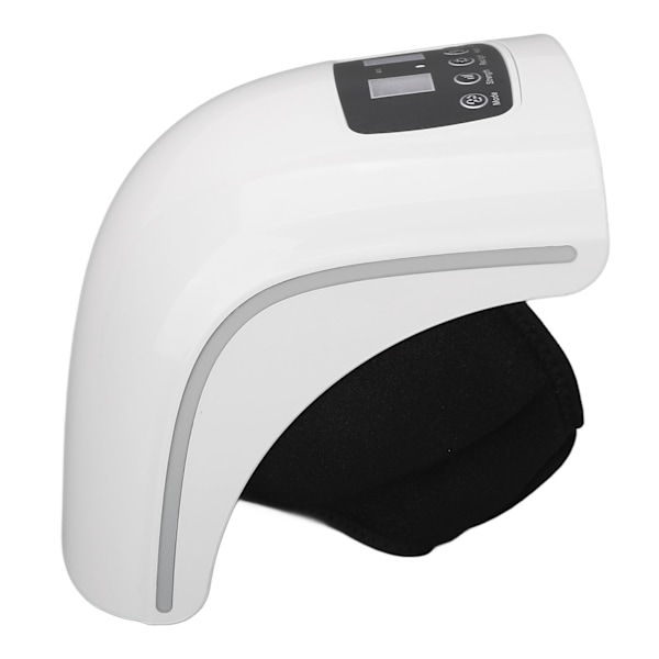 Trådløs knæmassager med varme, kompression, LED-skærm, infrarød vibration og æltning