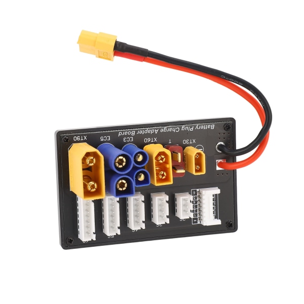 Parallell ladeplate XT90 XT30 EC3 EC5 T XT60 6S batteribalanserladeradapterplate