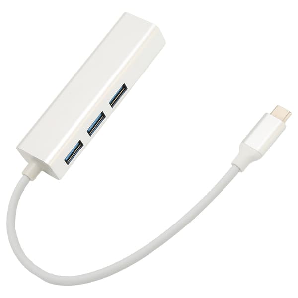 USB3.0 HUB Gigabit kablet netværkskort 10M 100M 1000M RJ45 3 USB3.0 Interface Dockingstation til Win