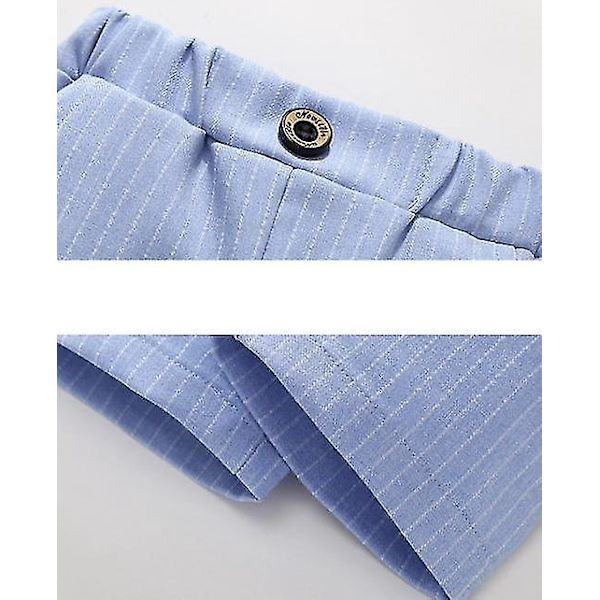 Gentleman Bröllop Smoking Outfit för Babypojkar Khaki