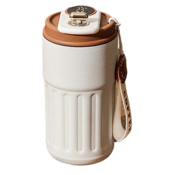 450ML Smart Termosflaska Digital LED Temperatur Kaffemugg, B