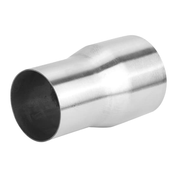 Universal rustfri stål udstødningsrør konnektor rør adapter reduktionsstykke modificeret del 63MM / 76MM
