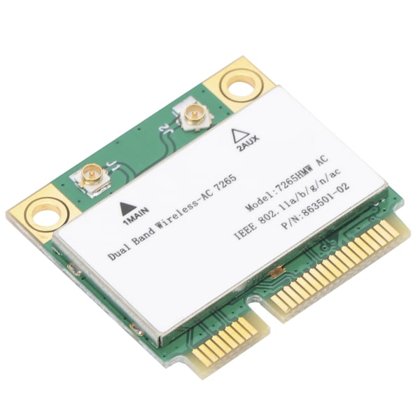 Mini PCIE Wifi -kortti DualBand langaton sovitin Verkkoosat 802.11AC 7265HMW AC