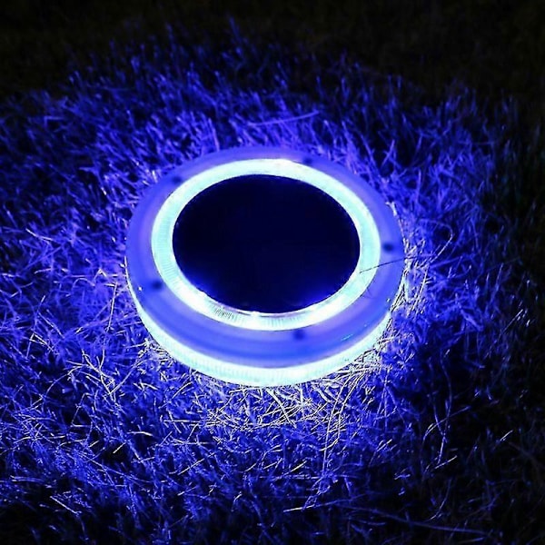 Kelluvat aurinkokennovalot uima-altaaseen - Vedenpitävä induktio-LED-valo, sininen