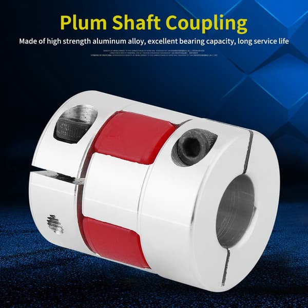 1 st aluminiumlegering plommonaxelkoppling D25 L30 7-11 mm
