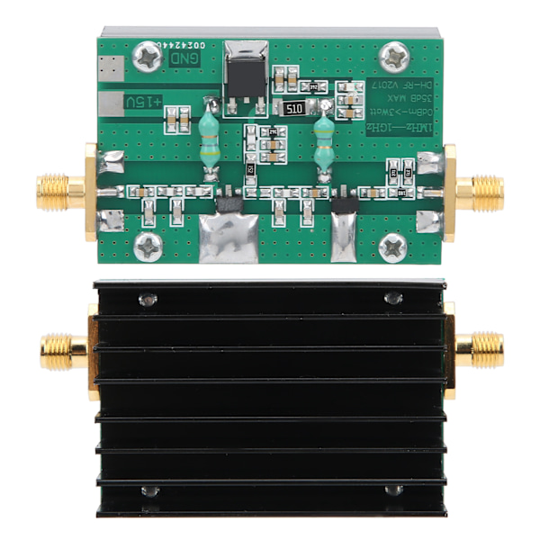 RF effektforstærkermodul HF FM VHF UHF FM-sender Bredbånd 1MHz-1000MHZ 3W