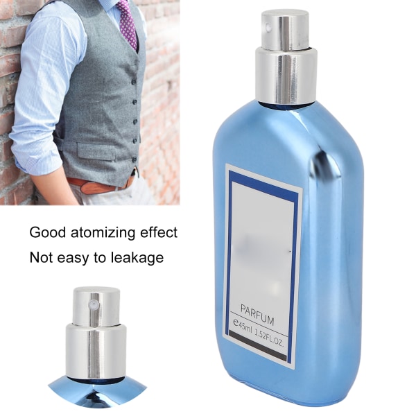 Herreparfyme Langvarig fruktig duft Romantisk sjarmerende parfymespray for menn 45 ml
