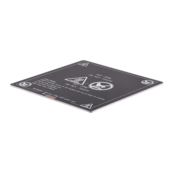 12V 220x220mm Aluminiumsplade Varmeplade Varme Seng til 3D Printer