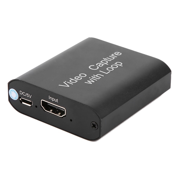 HDMI Video Capture HD Live USB till HDMI med Loop Out Capture Card