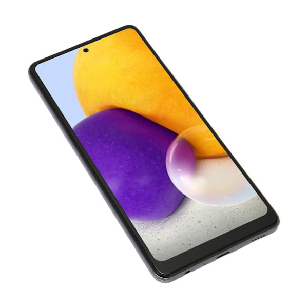 6,7 tommer organisk LED-skærm udskiftning med fingeraftrykssensor til Samsung Galaxy A72 5G 4G SM A725 SM A725M DS sort
