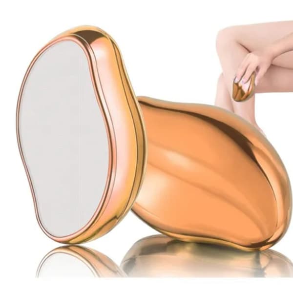 Hud Hårfjerner Nano Glas Hårfjerner Eksfoliator Epilator Hjem Skønhedsværktøjer til Mænd Kvinder Guld