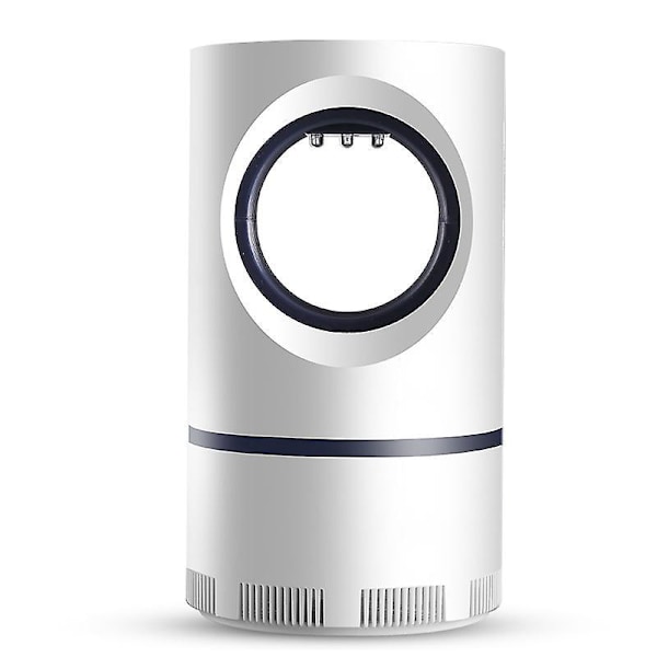 Elektrisk Myggfälla Lampa USB-driven Barnvänlig Sugfläkt Ingen Zapper