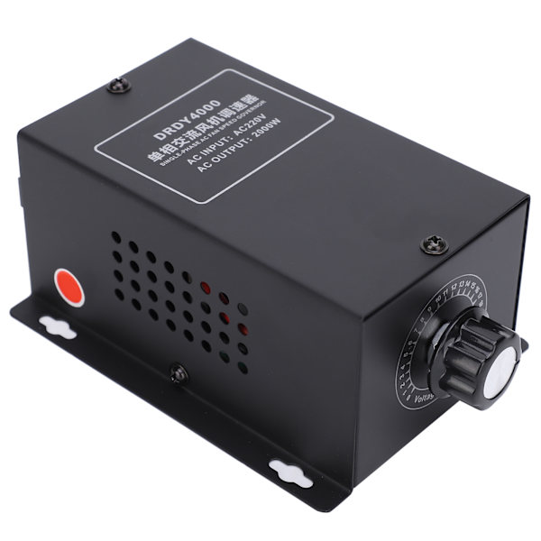 Motorhastighetsregulator Enfas takfläkthastigheter Justerbar strömbrytare DRDY4000 AC 220V