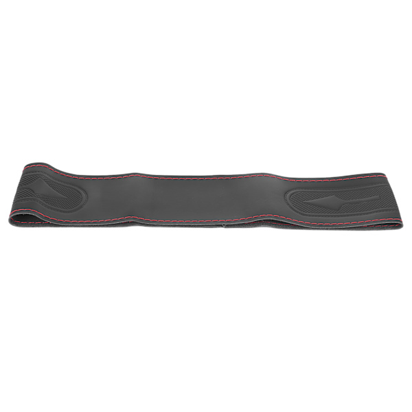 15in Mikrofiber Rattmuff DIY Stygn på Wrap med Nål Tråd Universell Passform för Honda CivicRöd