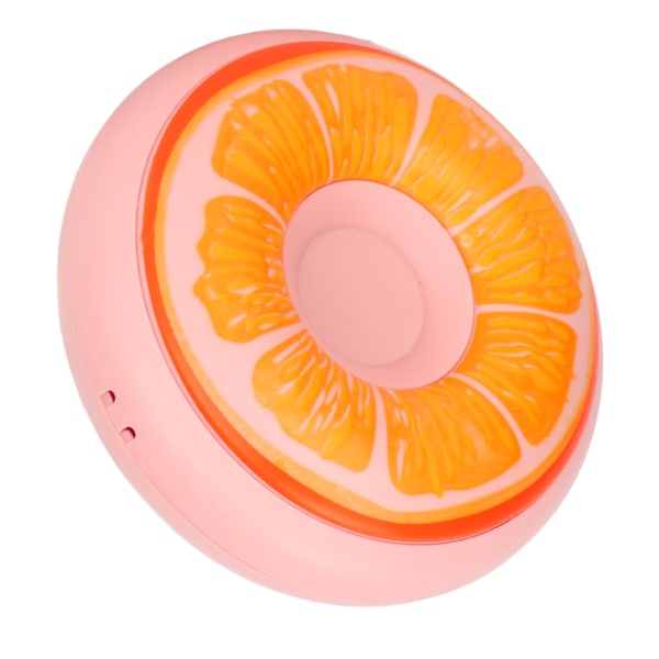 Elektrisk håndvarmer USB genopladelig 3 gear donutform lommehåndvarmer til rejsehjemmekontor Pink F