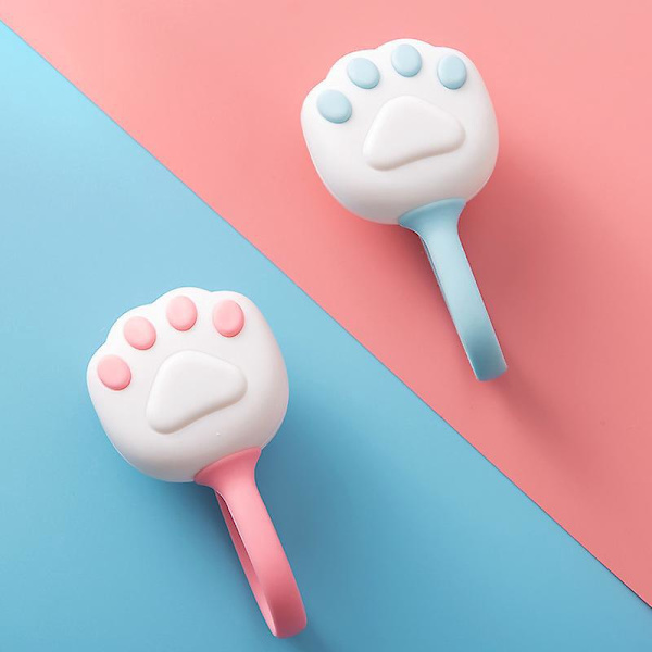 Sklisikre dynetrekk klips - sett med 10, rosa