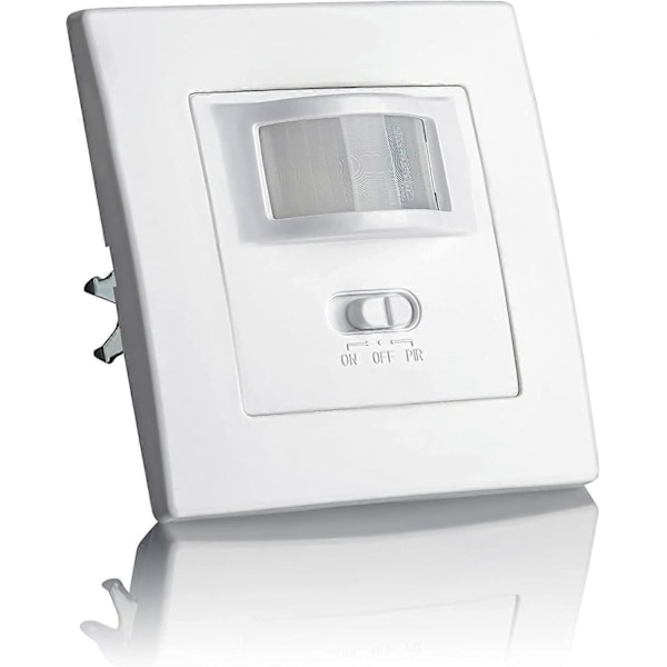 Inomhus Rörelsedetektor, Infälld Väggmontering, Anpassad LED, Infraröd Sensor, Programmerbar, Räckvidd 9m/160, 3 Trådar
