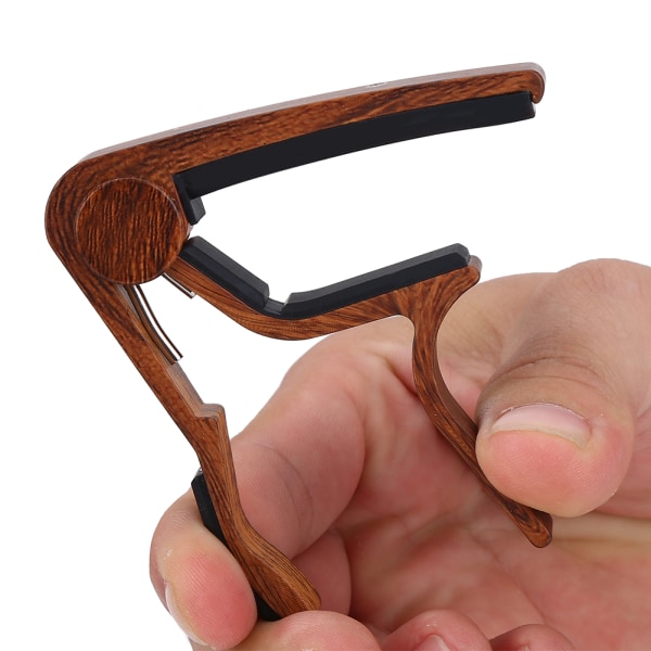 Akustiska och elektriska gitarrer Aluminiumlegering Quick Change Guitar Capo Instruments Tillbehör