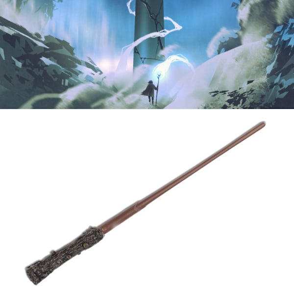Wizard Wand 13,8 tommers lengde LED-lys Slitesterk harpiksbatteridrevet Cosplay Wand for Party Rollespill
