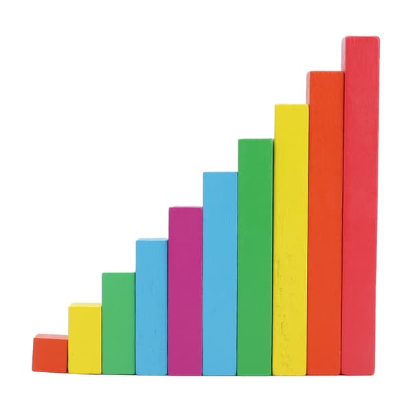 Träpinnar för räkning Färgglada Cuisenaire-stavar Individuellt kit för barn Räkning Hemundervisningsmaterial