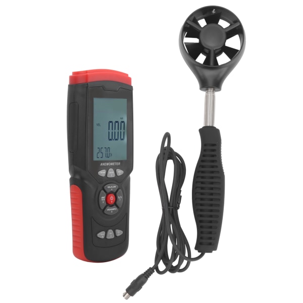 GT8913 Vindmåler Industriell Digital Vindhastighet Temperatur Fuktighetsmåler Tester