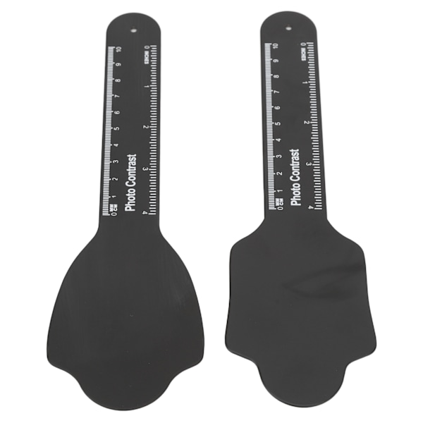 2kpl Dental Black Background Board Professional Alloy Dental Intraoraalinen valokuvauskontrasti suunhoitoon