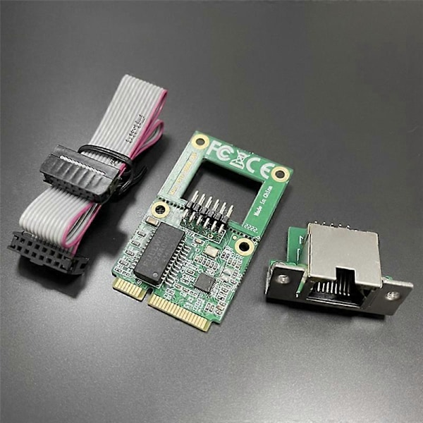Nyt Mini PCI-E Netværkskort 1000Mbps Gigabit Ethernet NIC Adapter