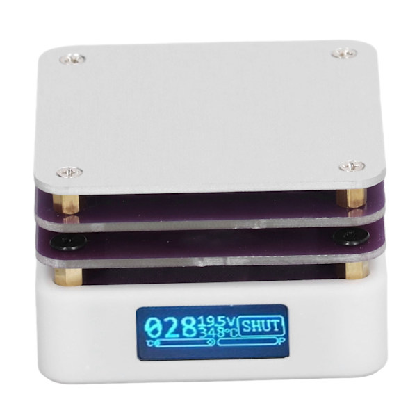 Oppvarming Loddeplate Sveis Varme Forvarming Chip Sveisestasjon 20V Mini Smart Termostat for Reparasjon DIY Laboratorium